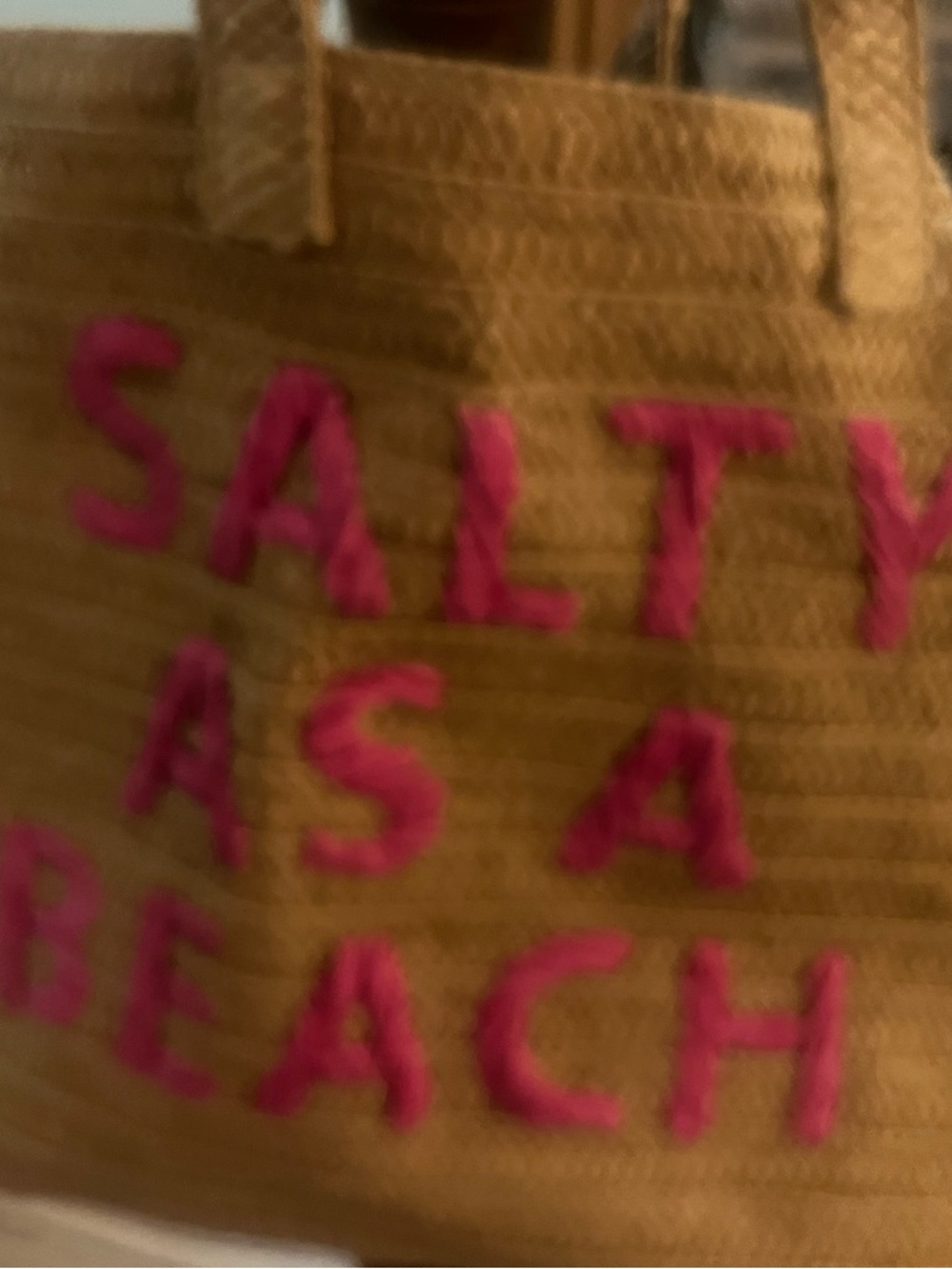 Salty as a Beach tote bag - Picture 2 of 3